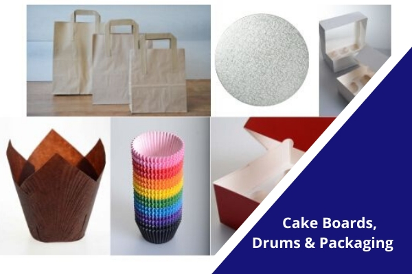 BAKO Cake Boards, Drums and Packaging Product Range
