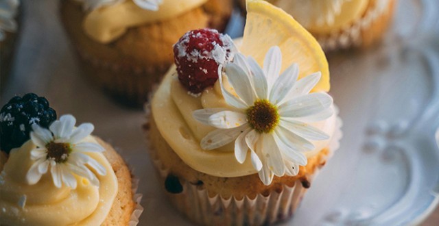 decorated cup cakes