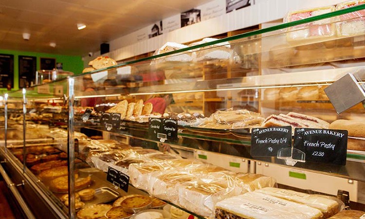 avenue bakery display counter